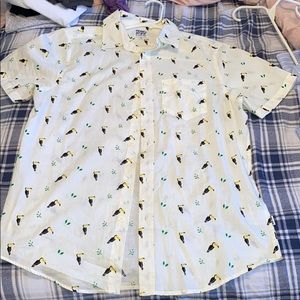 Button up- toucans!
